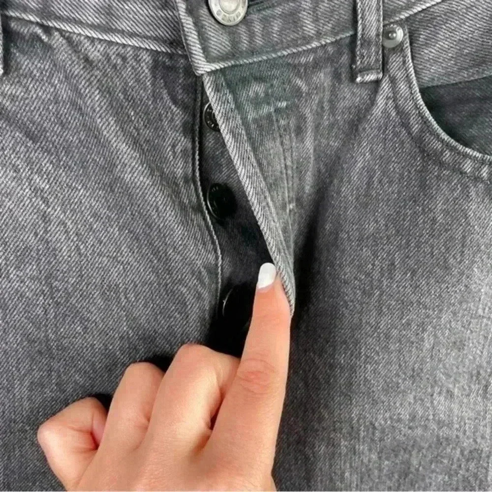 Everlane Dark Wash The 90s Cheeky Straight Leg Ankle Jean - Picture 5 of 7
